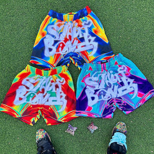 2024 Wholesale Custom Logo Men's <b>Shorts</b> Polyester 3d Printed Embroidery <b>Women</b> Gym Running Men Custom <b>Basketball</b> <b>Shorts</b> - Product Image 3