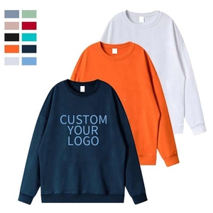 High Quality 100% Cotton Men's French <b>Terry</b> Hooded Sweatshirts Custom Logo Print Winter <b>Bulk</b> Supply Character Pattern Plain Dyed - Product Image 2