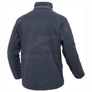 แจ็คเก็ตขนแกะขั้วโลกแห้งเร็วของผู้ชายปกตั้งไซส์ใหญ่พิเศษสำหรับใช้ในฤดูหนาว - Product Image 3