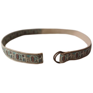 2025 unisexe Double D anneau Nylon Web ceinture réglable solide Jacquard ceinture - Product Image 5