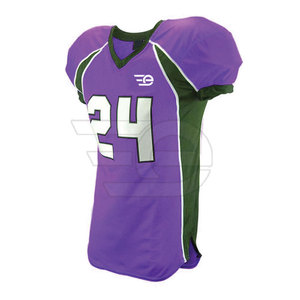 ชุดยูนิฟอร์มอเมริกันฟุตบอลคุณภาพสูง สวมใส่สบาย พร้อมโลโก้สั่งทำพิเศษ ผ้าคุณภาพดีที่สุด - Product Image 2