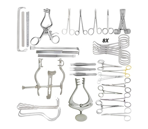 Kit de instrumentos de abrazaderas ortopédicas quirúrgicas, instrumentos de columna vertebral, juego de instrumentos quirúrgicos pediátricos endoscópicos transforaminales - Product Image 2