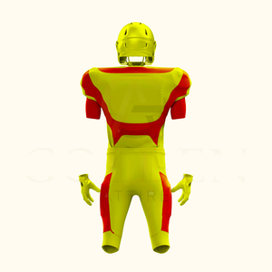 Uniforme de Fútbol Americano de Secado Rápido de Alta Calidad al por Mayor, Estilo Único Personalizado por Sublimación - Product Image 3