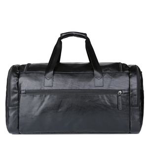 Bolsa de lona de cuero genuino para hombre, Maleta de equipaje personalizada, impermeable, gran equipaje de mano, fin de semana, negocios, gimnasio, bolsas de viaje - Product Image 2