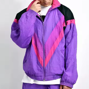 ชุดวอร์มเสื้อกันลมขนาดพลัสไซส์แฟชั่นสำหรับฤดูหนาวลายพื้นชุดสไตล์ระบายอากาศได้ทุกสี - Product Image 5