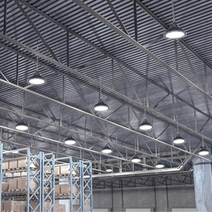 150 industriale Watt UFO per LED ad alta luce 15000 Lumen luce naturale IP65 riflettore di colore nero - Product Image 3