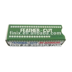 บางประเภท Feather-Cut Stainless มีดโกนใบมีดตัด (Platinum)