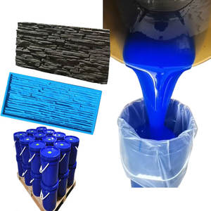 RTV-2 karet silikon cair untuk gipsum, beton, batu buatan, resin epoksi, membuat cetakan semen - Product Image 4