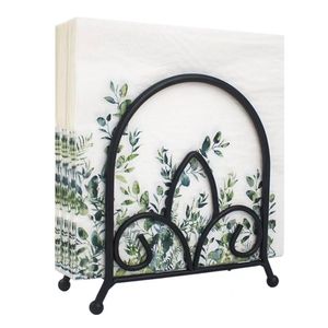 Nuevo Servilletero Decorativo de Metal Multiusos Estilo Americano Personalizable Marca Chaman India Almacenamiento para Comedor Hotel - Product Image 3