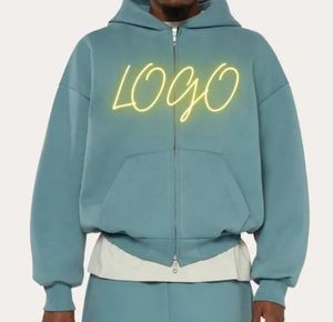 Conjunto Deportivo Unisex al por Mayor, Conjunto de Jogger de Algodón Orgánico, Chándal Holgado de Dos Piezas, Chándal de Alta Calidad con Logotipo Personalizado para Hombre - Product Image 4