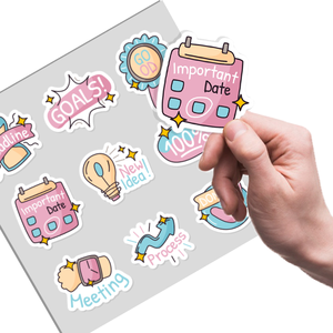 UV Proof Waterproof Tear Resistant PVC Gloss Vinyl <b>Sticker</b> Sheets Ready Stock for Phone Case Accessories Laptops Tumblers - Product Image 5