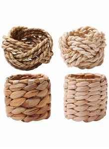 Handmade Rustic Rattan Napkin Ring For Elegant Farmhouse <b>Table</b> Setting And Special <b>Occasions</b> Such As Weddings And Dinner Parties - Product Image 3