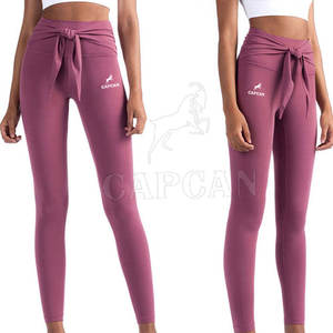 2024 nouveauté de haute qualité sur mesure femmes Gym entraînement Yoga porter des Leggings taille haute au prix de gros - Product Image 1