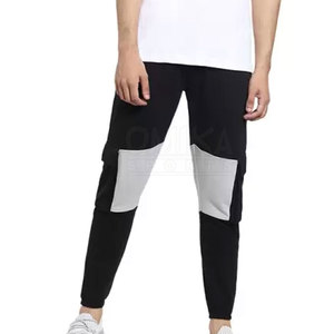 Pantalon de survêtement en coton de qualité supérieure pour hommes de High Street Style sportif décontracté confortable taille basse/moyenne Service OEM léger - Product Image 5