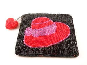 Handwork Beaded Embroidery Yeehaw Coin Pouch Stylish Fancy Premium Designer Elegant Unique Luxury Exclusive elegant coin pouch - Product Image 4