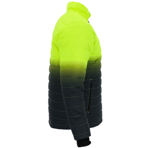 Chaqueta acolchada cálida de estilo de lujo personalizada para hombre, venta al por mayor, ropa de calle de invierno, chaqueta de tela acolchada, venta completa a precio barato - Product Image 3