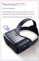 Kacamata VR VRG Q8 Harga Terjangkau, Realitas Virtual Layar Penuh, Pengalaman Imersif >80" Ukuran Layar Virtual Sudut Lebar untuk 3D Virtual