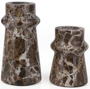 Jarrón de Flores de Mármol de Estilo Clásico Más Vendido para Decoración de Sala de Estar Tradicional con Elegante Artesanía en Piedra - Product Image 2