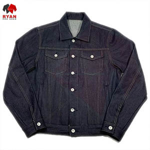 แจ็คเก็ตยีนส์ผู้ชายแบบฟอกสี พร้อมบริการสกรีนแบรนด์ ดีไซน์ทันสมัย ผลิตด้วยคุณภาพส่งออก - Product Image 3
