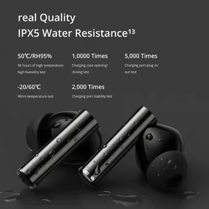 Realme <span class=keywords><strong>Buds</strong></span> Air 5 <span class=keywords><strong>Pro</strong></span> Auriculares con ANC y sonido de graves profundos Auriculares inalámbricos para juegos Música y llamadas con auriculares indicadores - Product Image 3