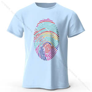 Camiseta de Hombre con Diseño Comprimido, Impresión DTG, Estilo Acabado Digitalizado - Product Image 4
