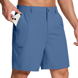Vêtements d'extérieur Shorts de golf Séchage rapide Classique Été Quotidien Mode décontractée Couleur unie Shorts respirants pour hommes - Product Image 4