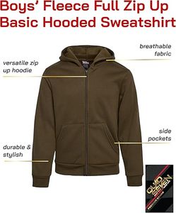 Hoodies brodés délavés à l'acide pour hommes, 100 % coton, respirants, séchage rapide, avec fermeture éclair – Collection Hiver – Faible MOQ – Vente en gros - Product Image 5
