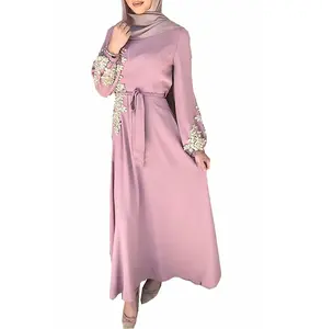 breathable Embroidery abaya muslim women pakistani abaya 2024 high quality made islamic abayas