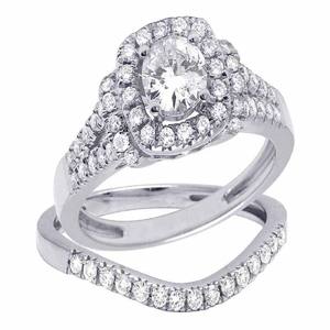 แหวนหมั้นเพชรโมอิสทรงกลมสีเงิน S925สำหรับผู้หญิงดีไซน์ใหม่ - Product Image 2