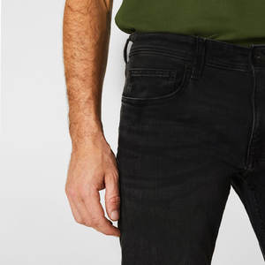 กางเกงยีนส์ขายาวสำหรับผู้ชายทรงตรงเข้ารูปปกติ - Product Image 2