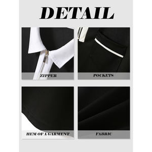 Camiseta Polo de Golf para Hombre y Mujer al por Mayor, Impresión de Logotipo Personalizada, Camiseta Polo de Hombre de Algodón y Poliéster Suave con Relieve - Product Image 5