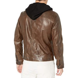 Factory Direct <b>Sales</b> Men's Genuine Spandex/Polyester Jackets <b>Spring</b> Waterproof Breathable Fashionable Front Logo - Product Image 4