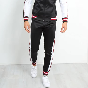 Pakistán logotipo personalizado hombres chándal Color negro blanco algodón poliéster deportes entrenamiento chándal personalizar color disponible - Product Image 6