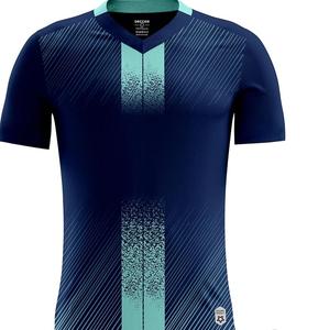 Tenue de football athlétique pour hommes à manches courtes, en matière respirante et légère, prête pour le match - Product Image 6