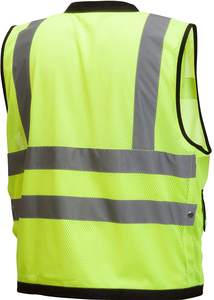 Chaleco de Seguridad Reflectante Más Vendido, Color Personalizado, Logotipo, Unisex, Adulto, Material de Poliéster Transpirable de Alta Calidad, Cómodo - Product Image 6