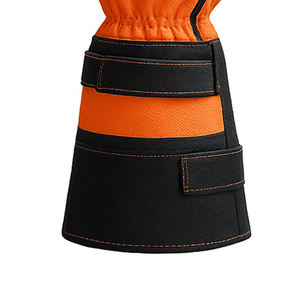 Guantes de seguridad de cuero de vaca de alta calidad con logotipo personalizado Guantes industriales de cuero de vaca de diseño personalizado mejor oferta - Product Image 6