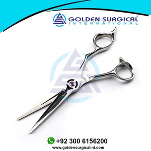 Ciseaux à cheveux professionnels japonais 440c 6'' à coupe creuse, ciseaux à cheveux pour salon de coiffure, ciseaux à effiler, ciseaux de coiffure - Product Image 3