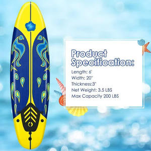 Planche de surf personnalisable Costways de 6 pieds avec garantie de 3 ans, prend en charge les OEM/ODM/OBM pour les applications industrielles et le bricolage (origine américaine) - Product Image 4