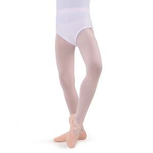 Scarpe da Balletto Morbide per Ragazze in Tela Elasticizzata con Fodera in Vera Pelle, Soletta Traspirante in PU, Tacco Piatto per Estate e Inverno - Product Image 5