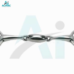 Broca Para Caballo de doble articulación ALMAC construida para una mejor comunicación y comodidad entre el jinete y el caballo - Product Image 5