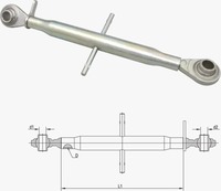 Ensemble de biellettes supérieures en acier inoxydable de haute qualité, marque Relax, pièces de tracteur neuves et durables, garantie 1 an, exporté de l'usine indienne