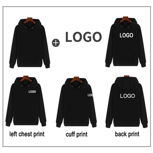 Sudadera con estampado liso de Terry francés de algodón de alta calidad, Top corto con logotipo personalizado, sudaderas con capucha para mujer - Product Image 4