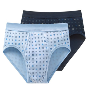 ชุดชั้นในบิกินี่เซ็กซี่ของผู้หญิงเอวสูงถึงกลางแบบถักระบายอากาศป้องกันแบคทีเรียแห้งเร็ว - Product Image 5