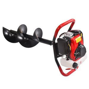 Tarière de terre hydraulique pour tracteur chargeuse compacte à glissement trou de poteau creuser accessoire de forage avec foret robuste - Product Image 6