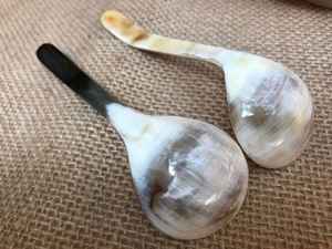 Luxury Polished Buffalo Horn <b>Spoon</b>, Natural Design for Home, Hotel & Party Use - Product Image 2