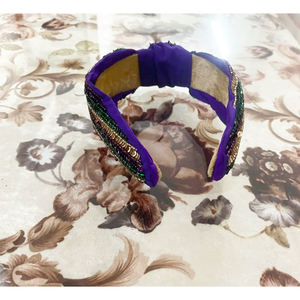 Bulk Supply of Festive Sequin Mardi Gras <b>Headbands</b> Perfect for Retail and Wholesale - Product Image 4
