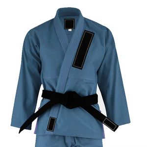 Combinaisons de judo d'arts martiaux à manches longues, nouvelle qualité, séchage rapide, respirantes, légères, uniformes de karaté personnalisés pour hommes - Product Image 4