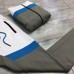 Nuevo Diseño de Ropa Urbana de Invierno 2025, Conjunto de Chándal con Capucha Personalizado para Hombre, de Algodón y Poliéster, Cortavientos y Transpirable - Product Image 3