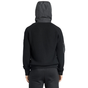 Sweat à capuche pour homme Performance Fermeture éclair sur le devant Tricot hybride Veste à capuche Manches longues Léger Athlétique Décontracté Vêtement d'extérieur - Product Image 2