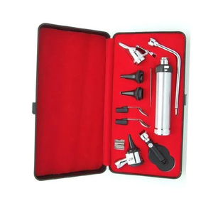 Professional Stainless Steel ENT Diagnostic Set-<b>Otoscope</b> Ophthalmoscope Examination Kit for Human & Veterinary Use - Product Image 3